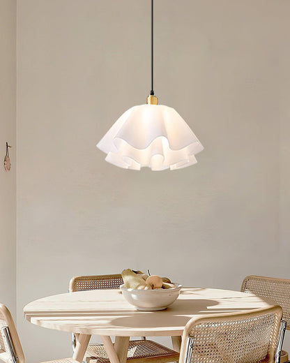 Warm Ambient Glow Pendant Light Petal
