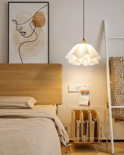 Warm Ambient Glow Pendant Light Petal