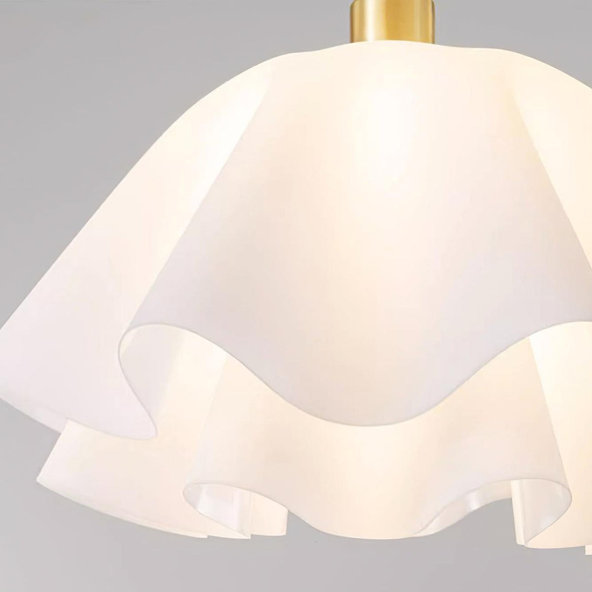 Warm Ambient Glow Pendant Light Petal