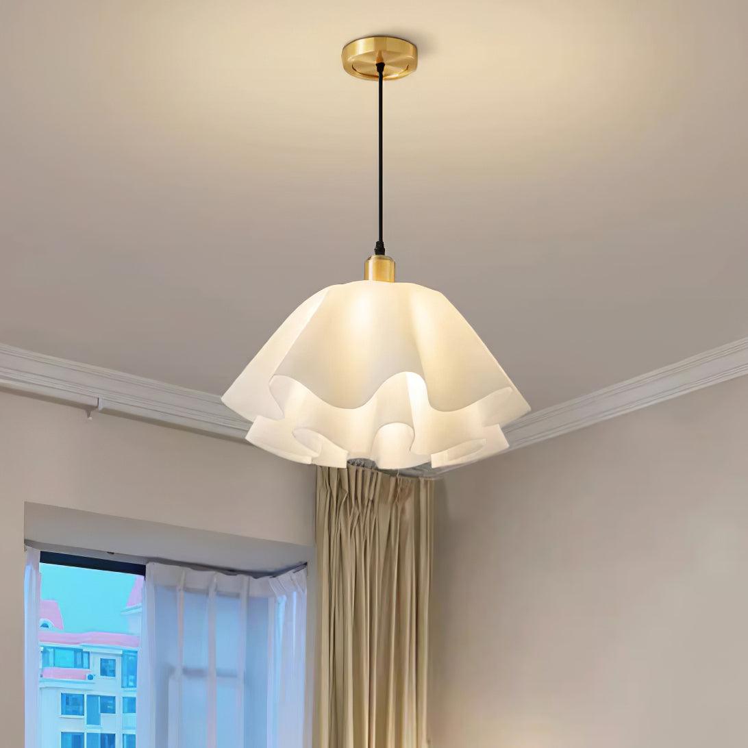 Warm Ambient Glow Pendant Light Petal