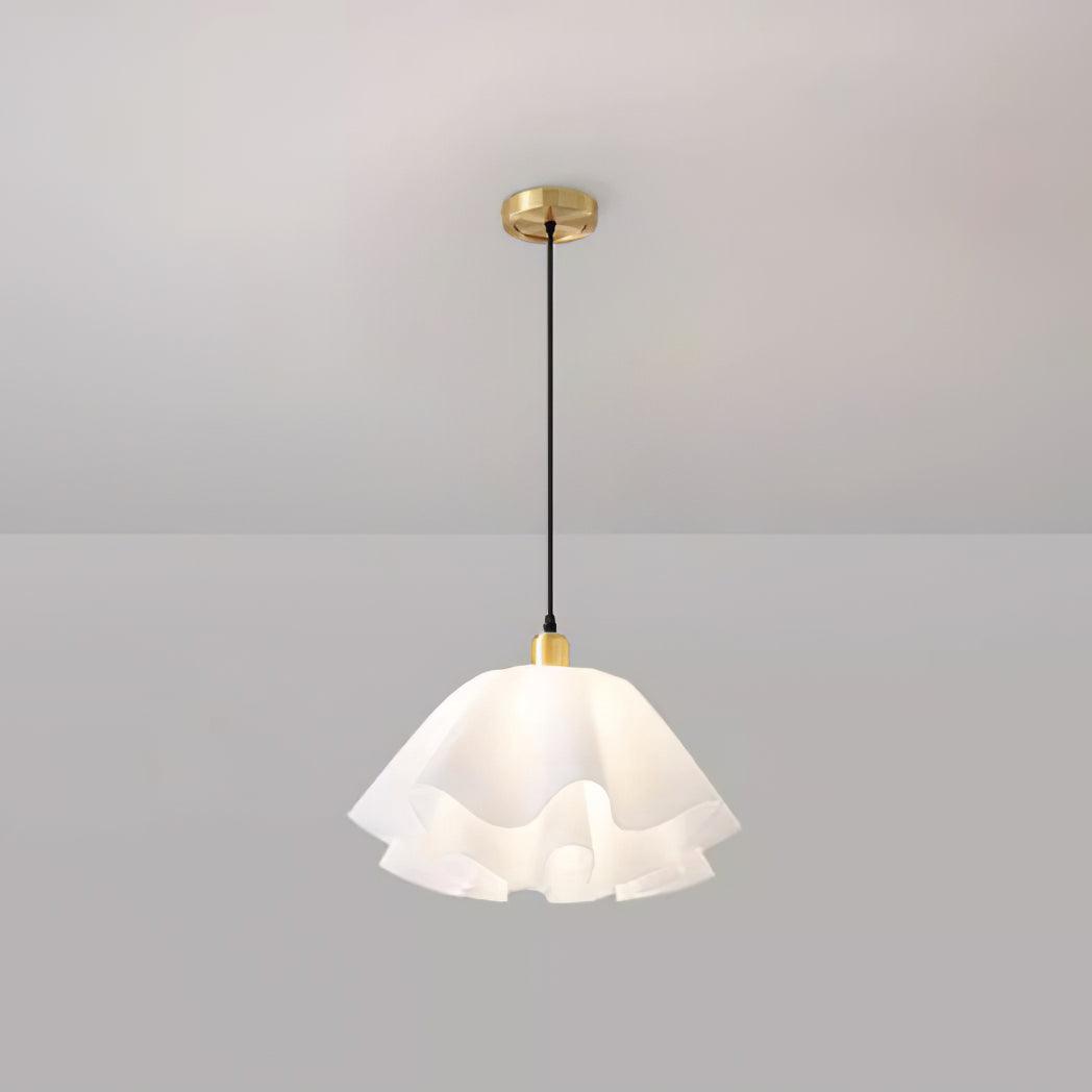Warm Ambient Glow Pendant Light Petal