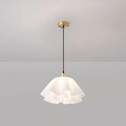 Warm Ambient Glow Pendant Light Petal