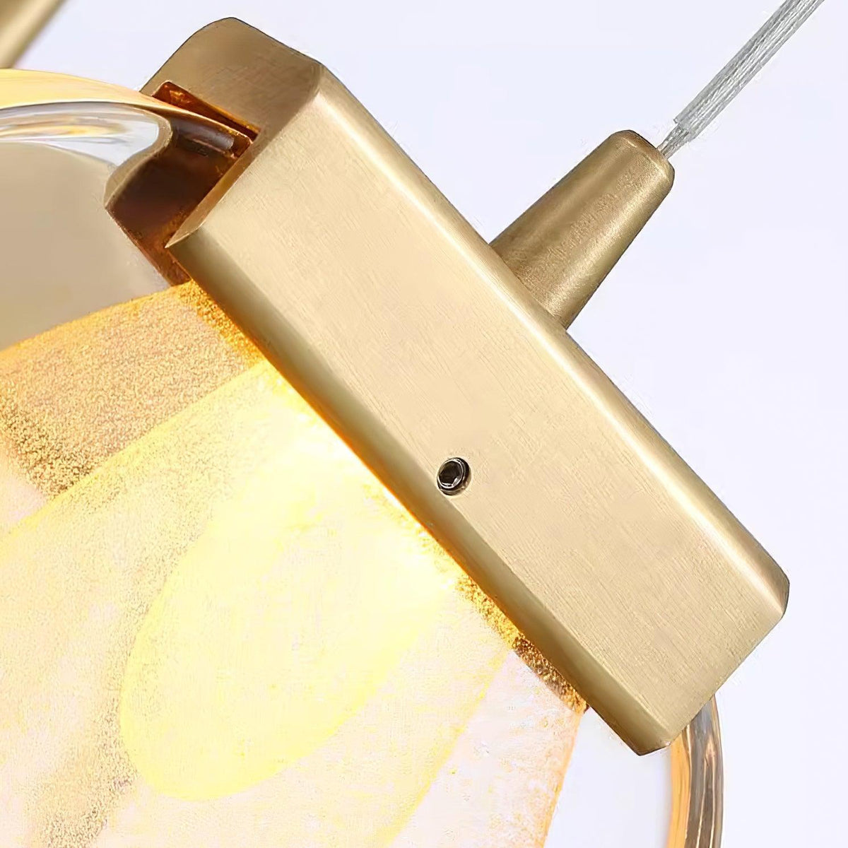 Staircase Ambience Enhanced For Glass Pendant Light