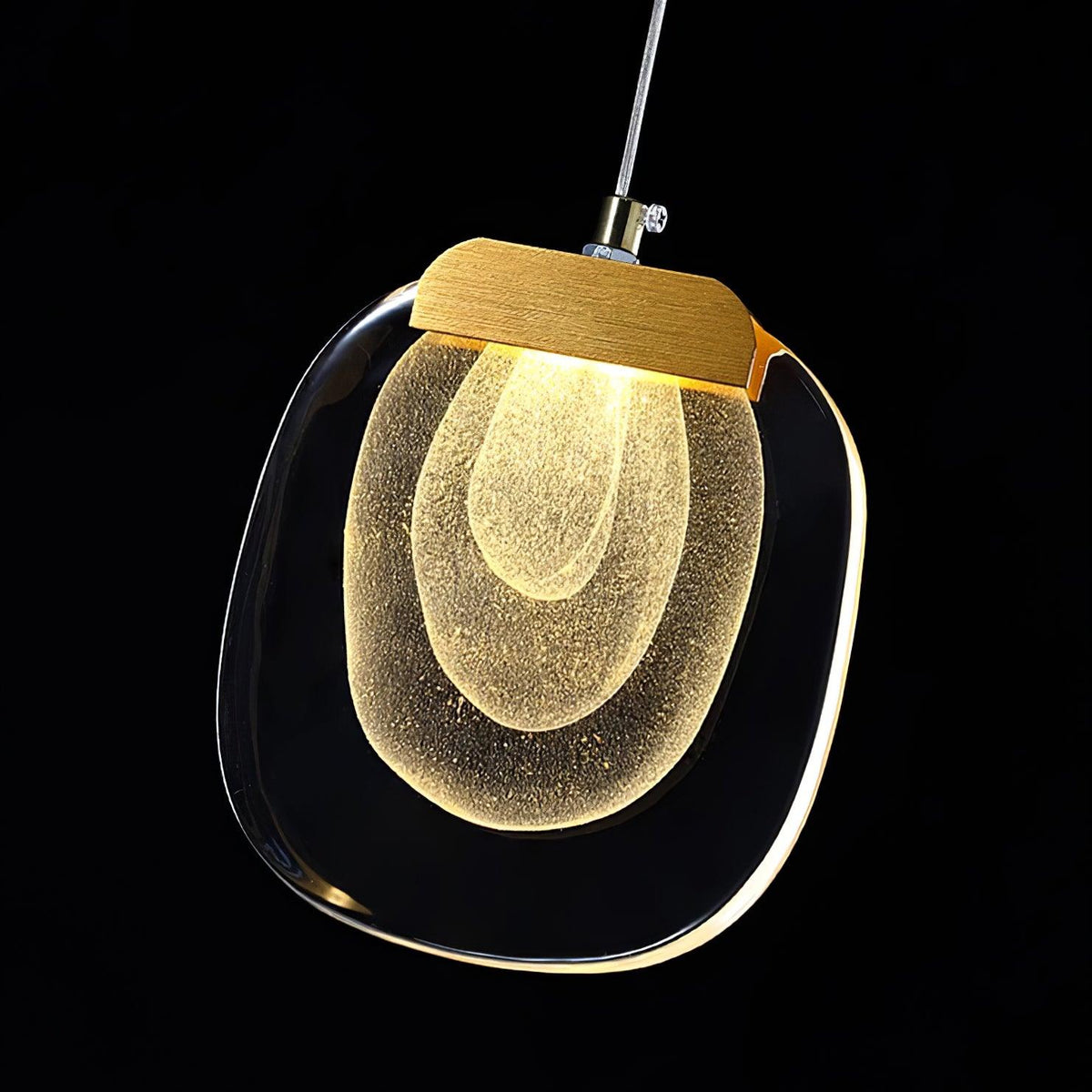 Staircase Ambience Enhanced For Glass Pendant Light