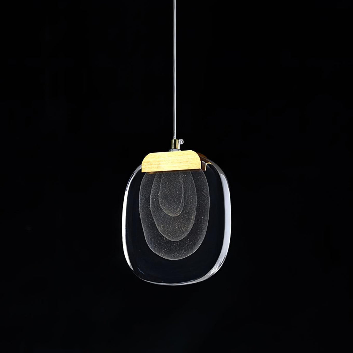 Staircase Ambience Enhanced For Glass Pendant Light