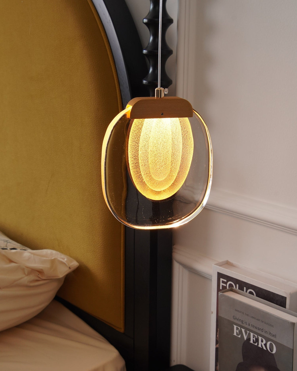 Staircase Ambience Enhanced For Glass Pendant Light