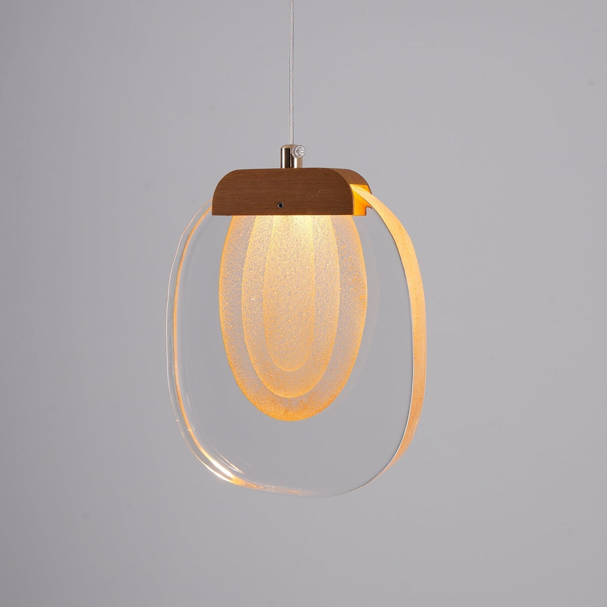 Staircase Ambience Enhanced For Glass Pendant Light