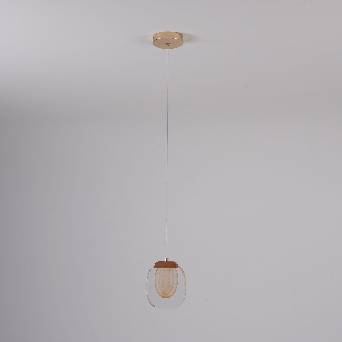 Staircase Ambience Enhanced For Glass Pendant Light