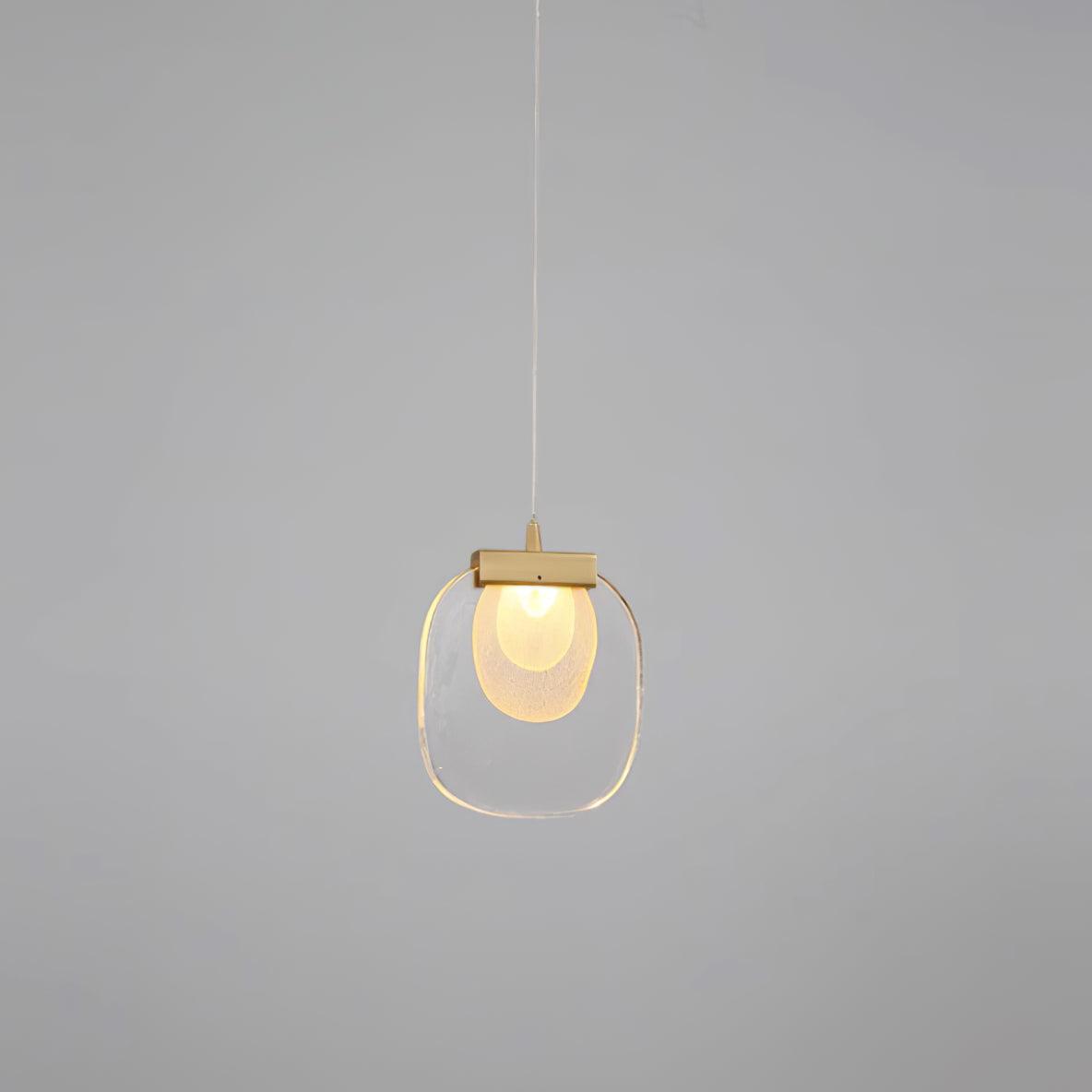 Staircase Ambience Enhanced For Glass Pendant Light