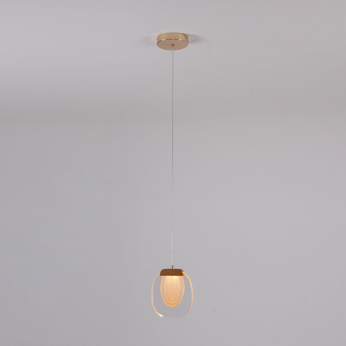 Staircase Ambience Enhanced For Glass Pendant Light