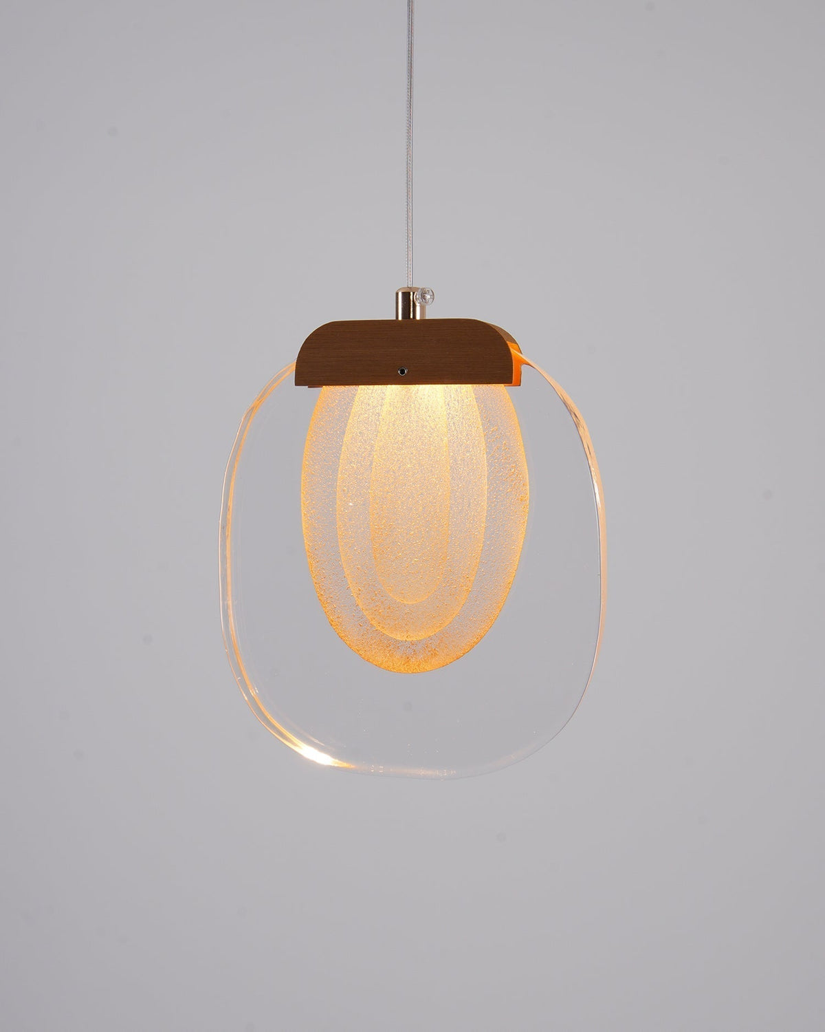 Staircase Ambience Enhanced For Glass Pendant Light