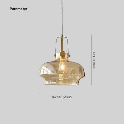 Modern Design Glass Pendant Light Valentina