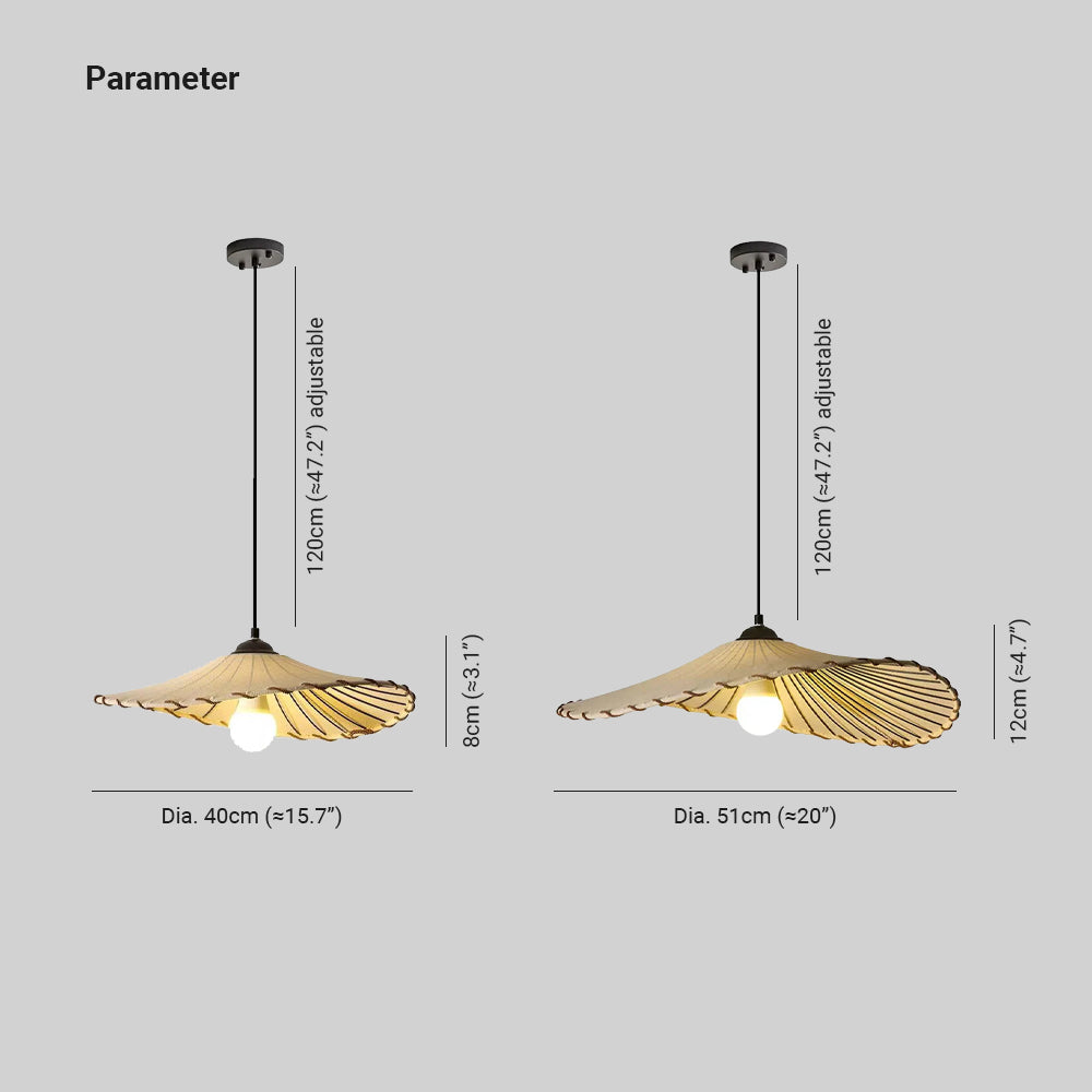 Warm Ambience Wabi-Sabi Retro LED Pendant Light