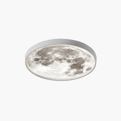Modern Black And White Flush Mount Ceiling Light For Bedroom Arisha