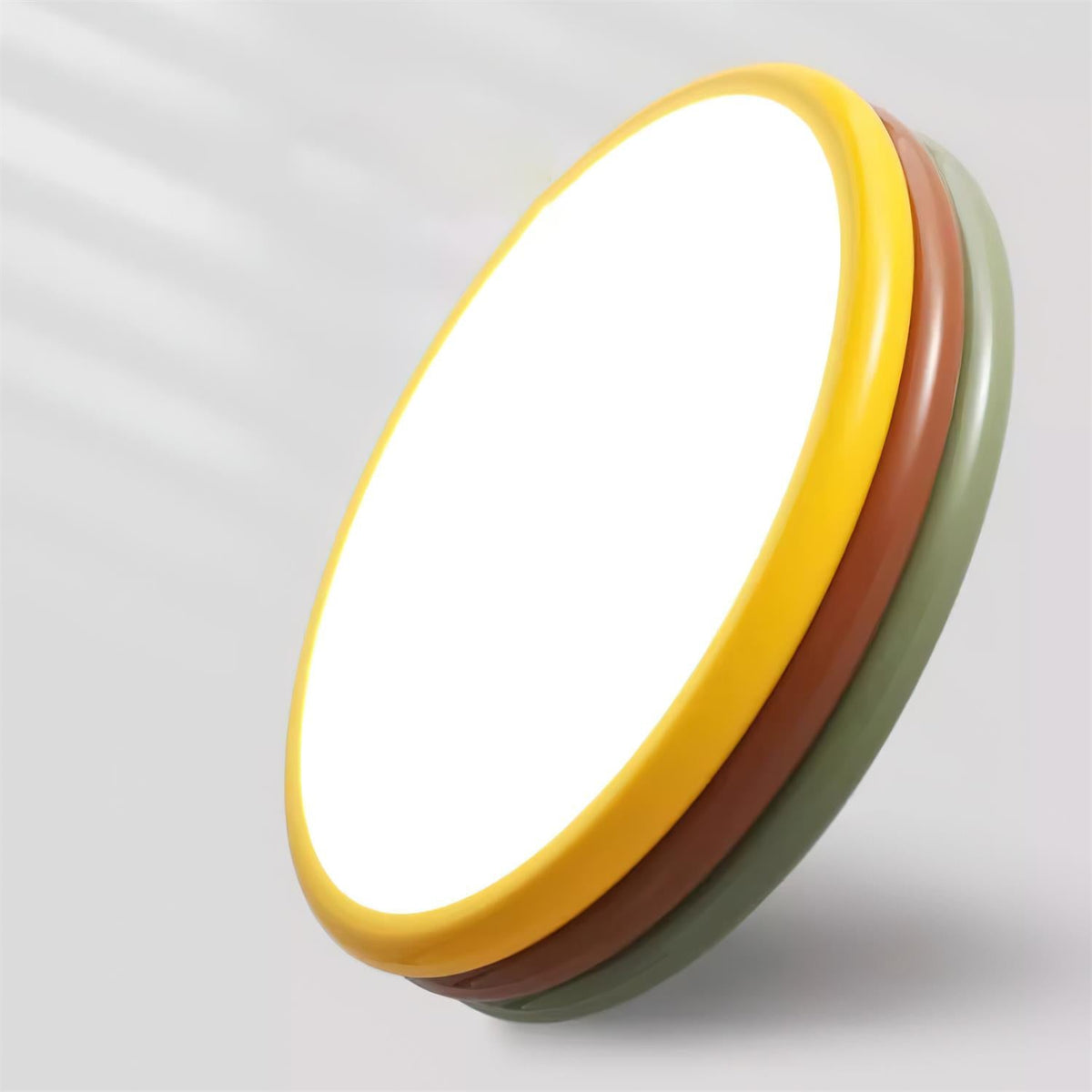 Warm Panel Accents PrismStack Colour Ceiling Lamp