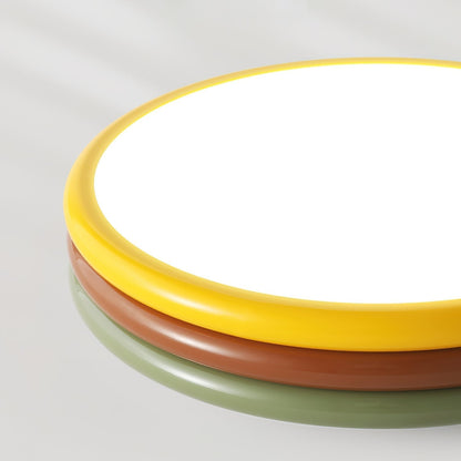 Warm Panel Accents PrismStack Colour Ceiling Lamp