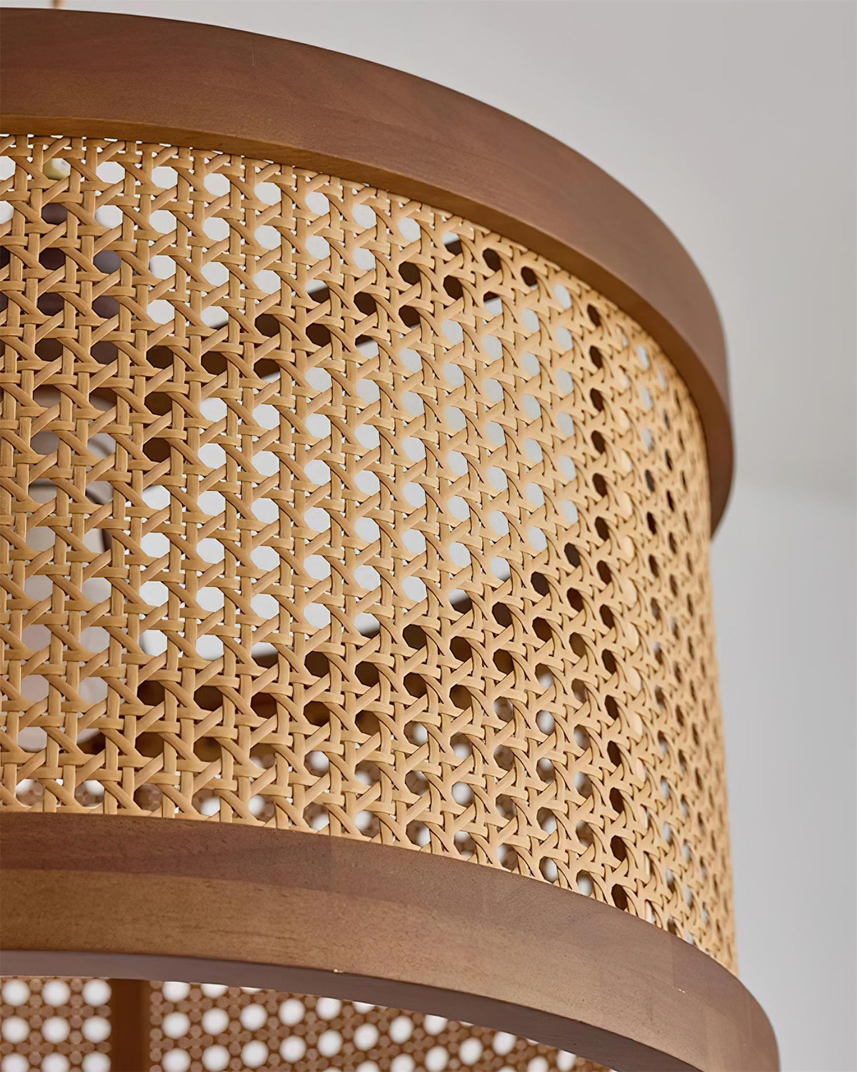 Warm Natural Ambience Handwoven Rattan Pendant Lamp