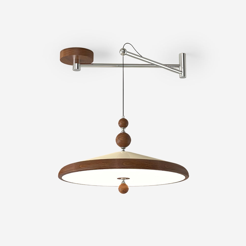 Integrated LED Focus Pendant Light With Adjustable Arm