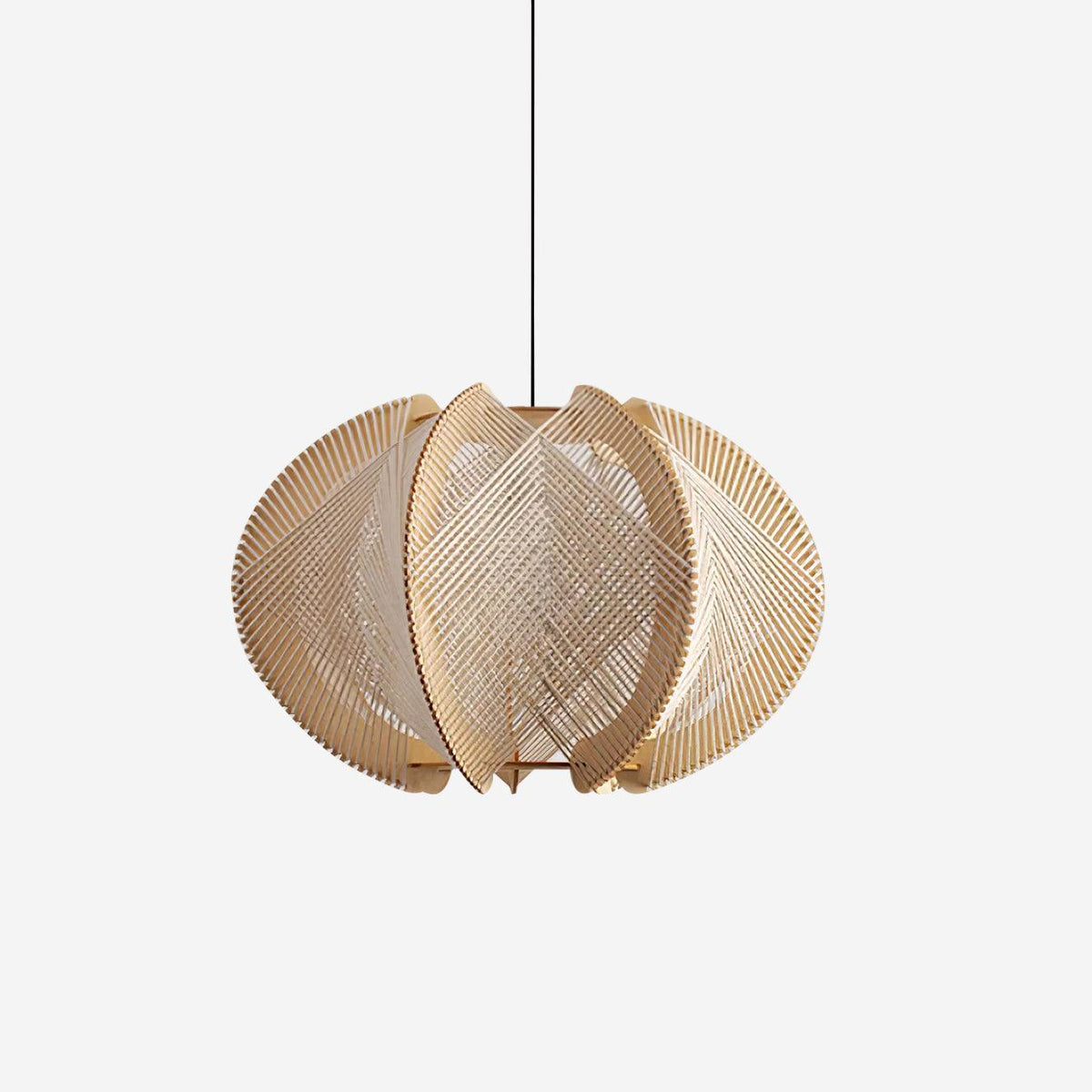 Fabric Shade Pendant Light For Warm Ambience