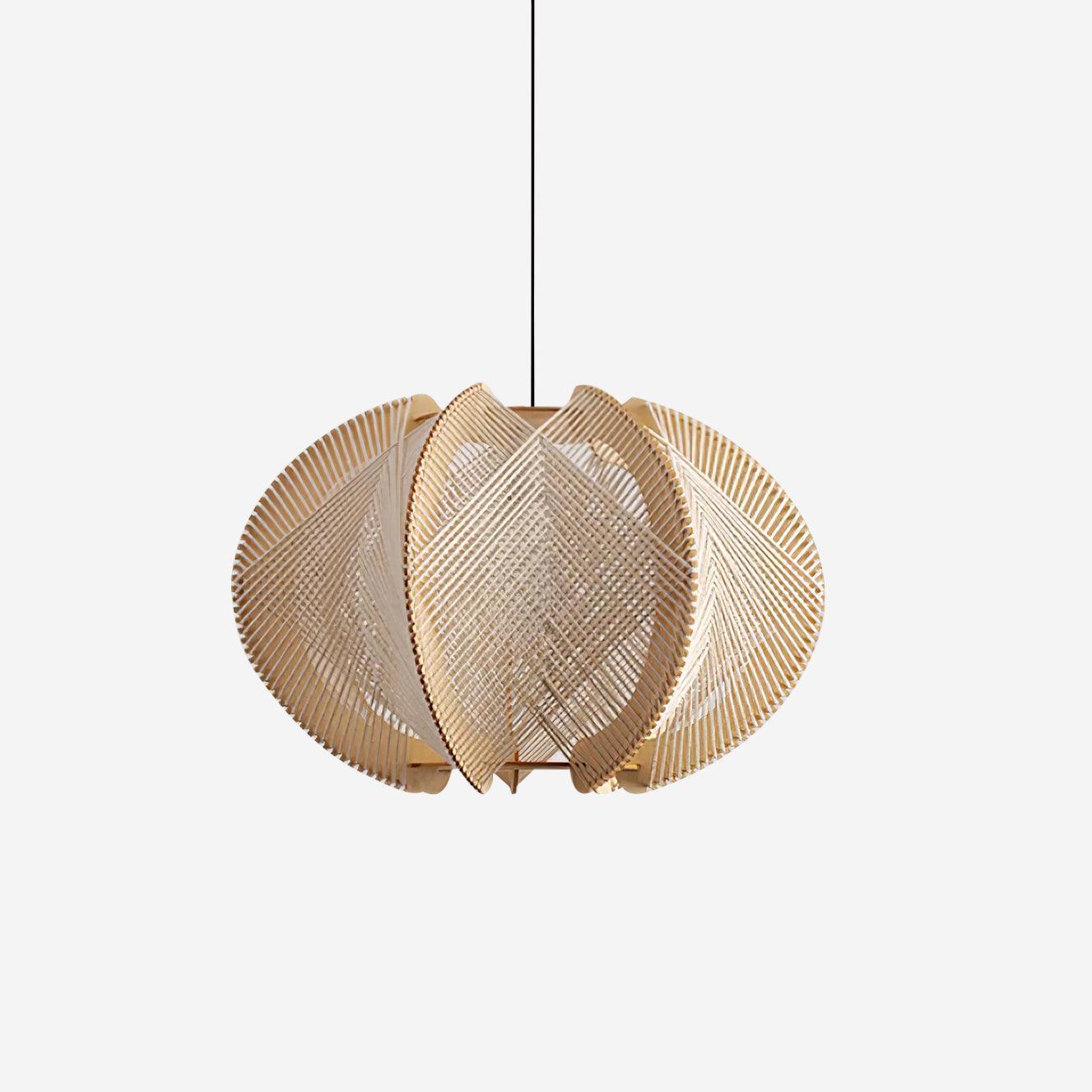 Fabric Shade Pendant Light For Warm Ambience