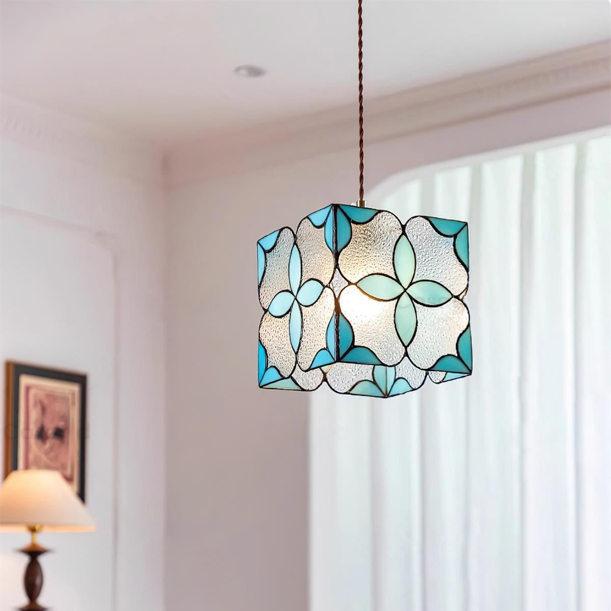 Pendant Lamp With Soft Ambient Light And Elegant Glass Shade