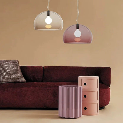 Minimal Nordic Pendant Light Soft With Ambient Glow
