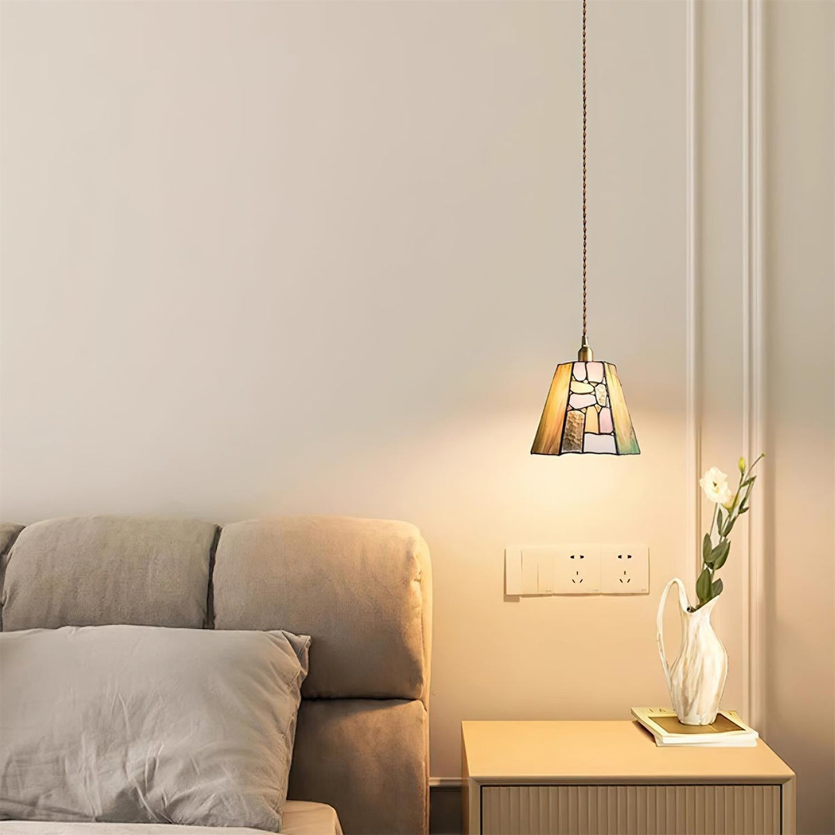 Pendant Lamp For Ambience Tiffany Style Stained Glass