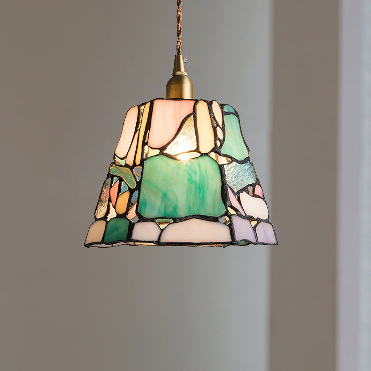 Pendant Lamp For Ambience Tiffany Style Stained Glass