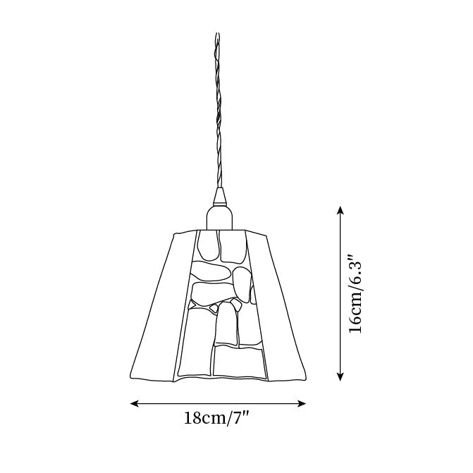 Pendant Lamp For Ambience Tiffany Style Stained Glass