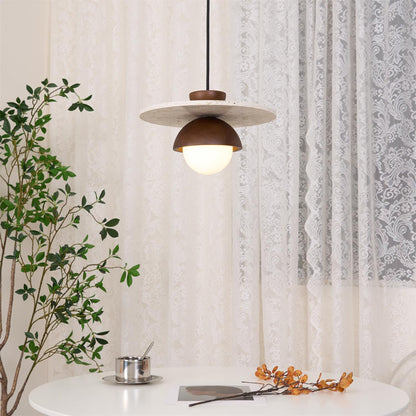 Elegant Illumination Glass Globe Pendant Lamp