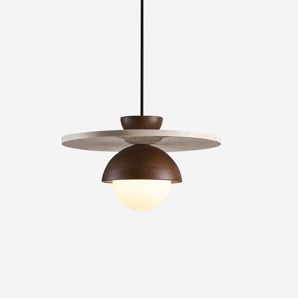 Elegant Illumination Glass Globe Pendant Lamp