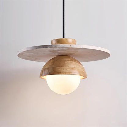 Elegant Illumination Glass Globe Pendant Lamp