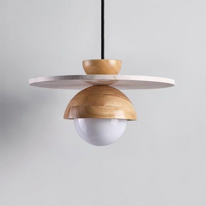 Elegant Illumination Glass Globe Pendant Lamp