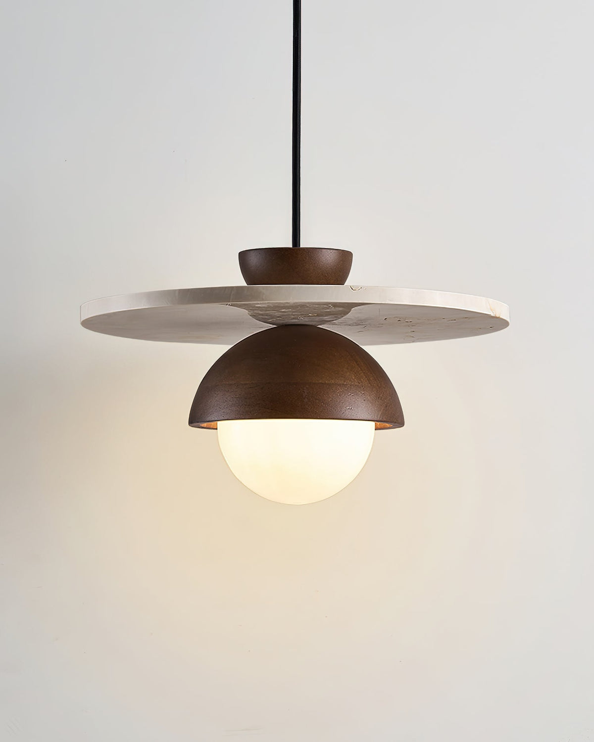 Elegant Illumination Glass Globe Pendant Lamp