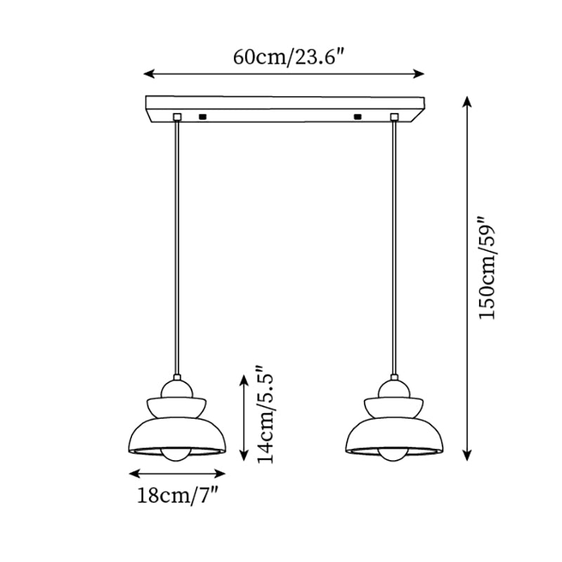 Éclairage Chaleureux Lampe Pendante Beige et Bois Travertin