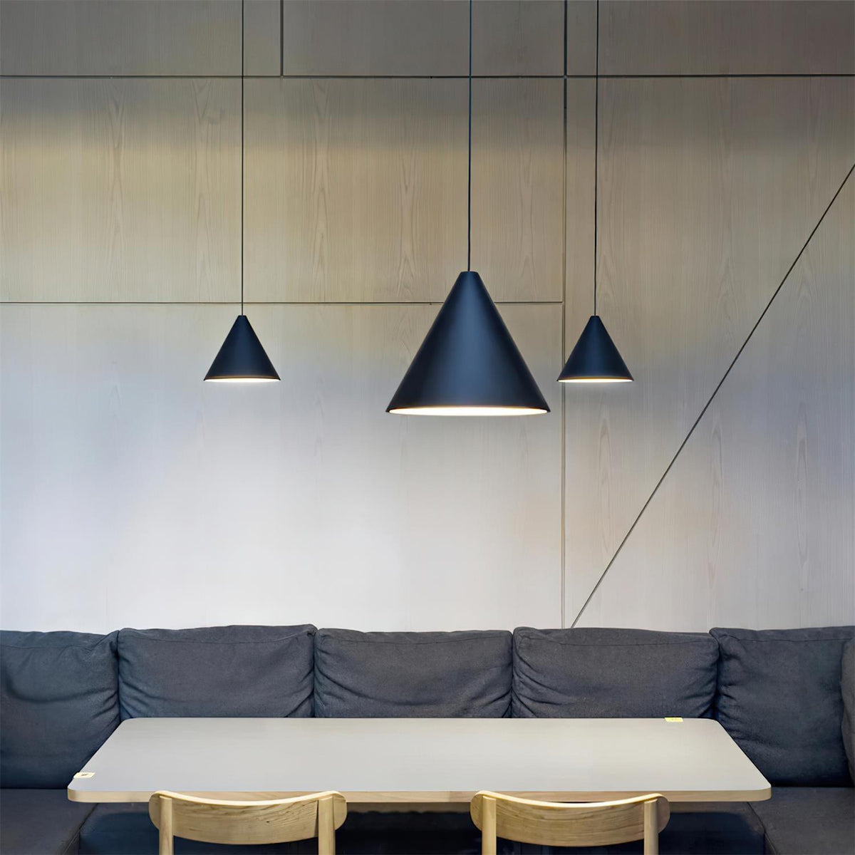 Dimmable Industrial Cone Pendant Light