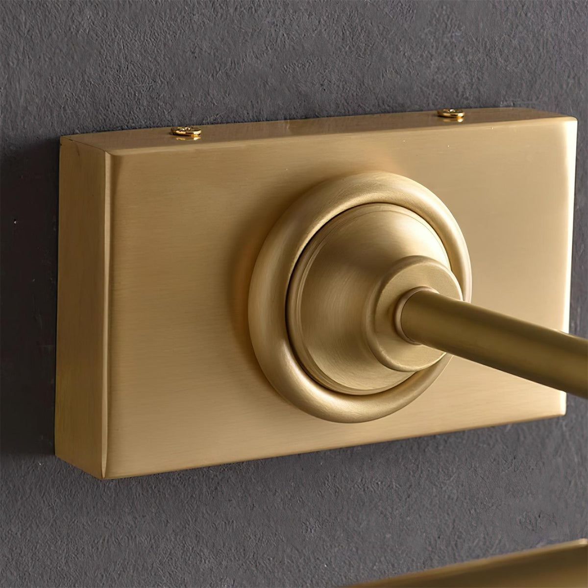 Damp Rated E14 Black Accents With Double Wall Brass Light