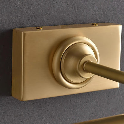 Damp Rated E14 Black Accents With Double Wall Brass Light