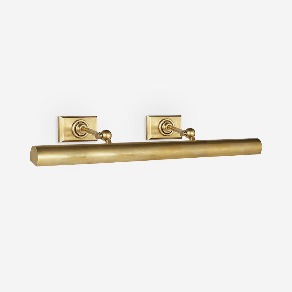Damp Rated E14 Black Accents With Double Wall Brass Light