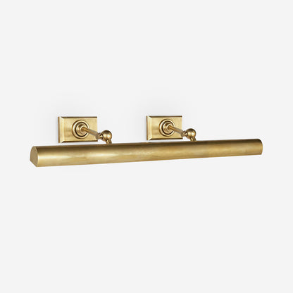Damp Rated E14 Black Accents With Double Wall Brass Light