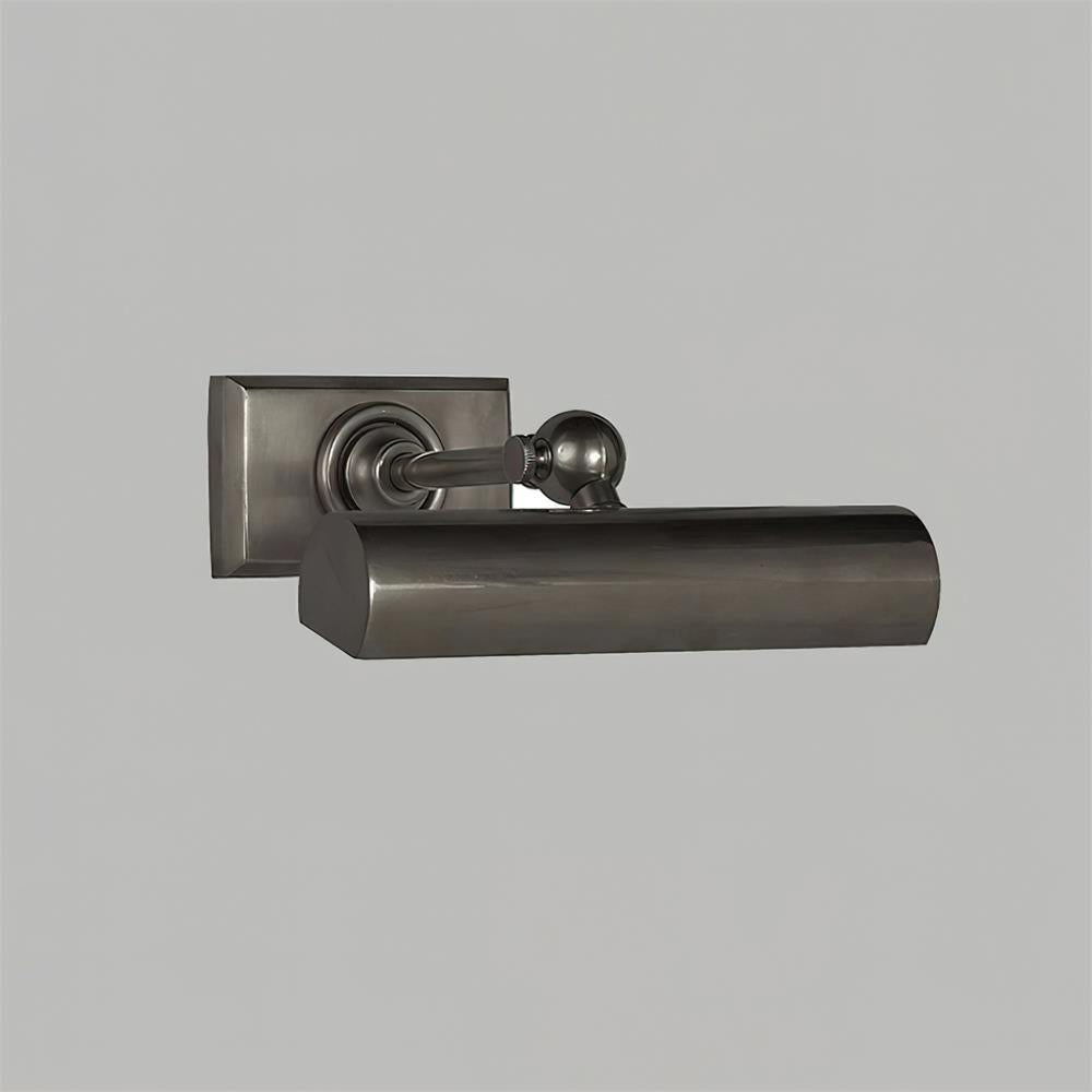 Damp Rated E14 Black Accents With Double Wall Brass Light