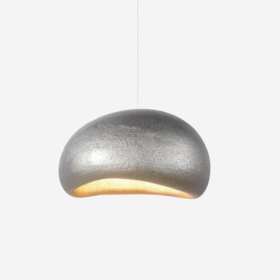 Pendant Lamp With Soft Glow Pebble Inspired