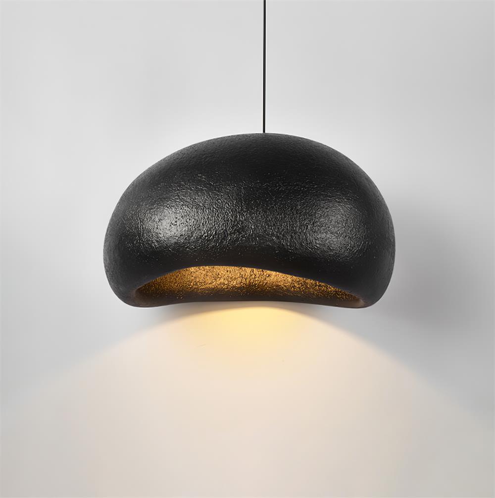 Pendant Lamp With Soft Glow Pebble Inspired