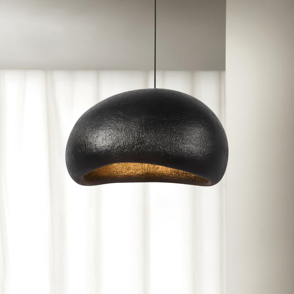 Pendant Lamp With Soft Glow Pebble Inspired