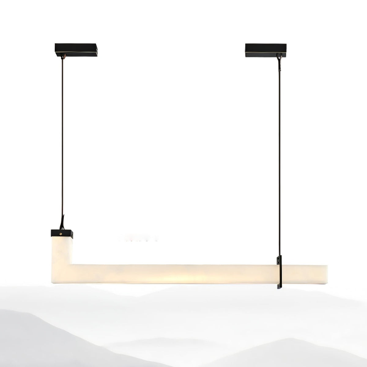 Adjustable Color Temperature Alabaster Pendant Light
