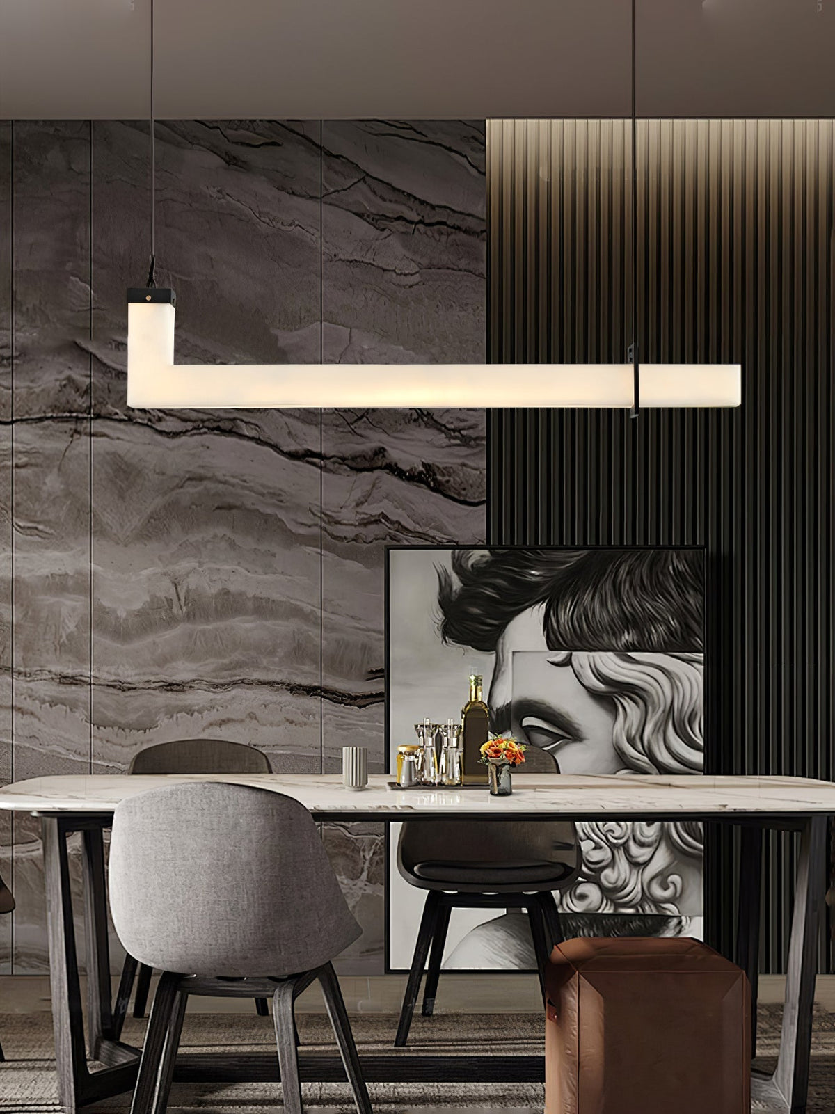 Adjustable Color Temperature Alabaster Pendant Light