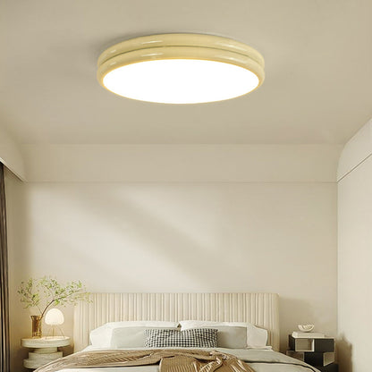 Ceiling Light Flush Mount Double Layer Minimalist With Finish Colourful