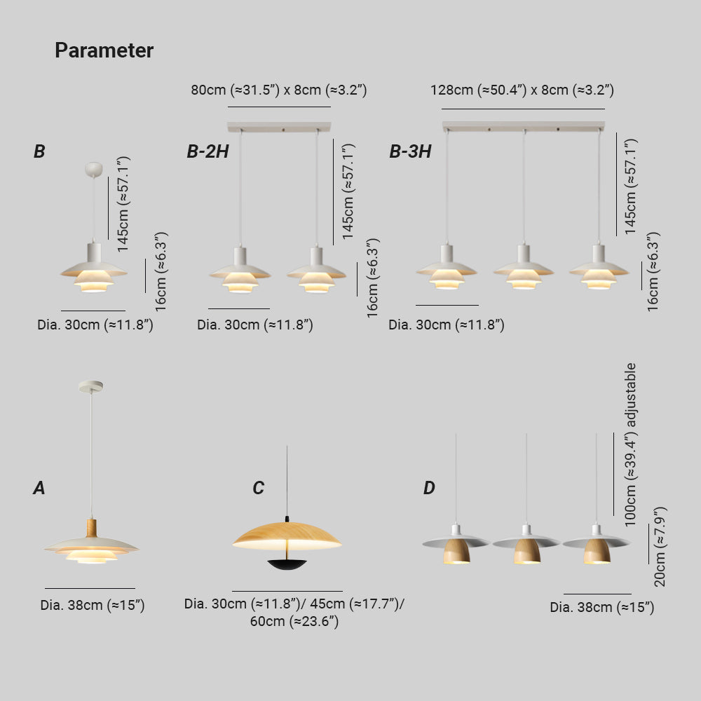 Pendant Light Contemporary LED With Ambient Glow