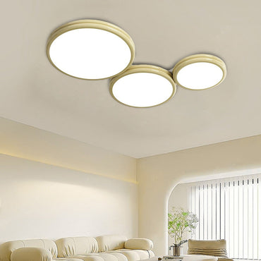 Modern LED Flush Mount Ceiling Light for Living Room NovaLume