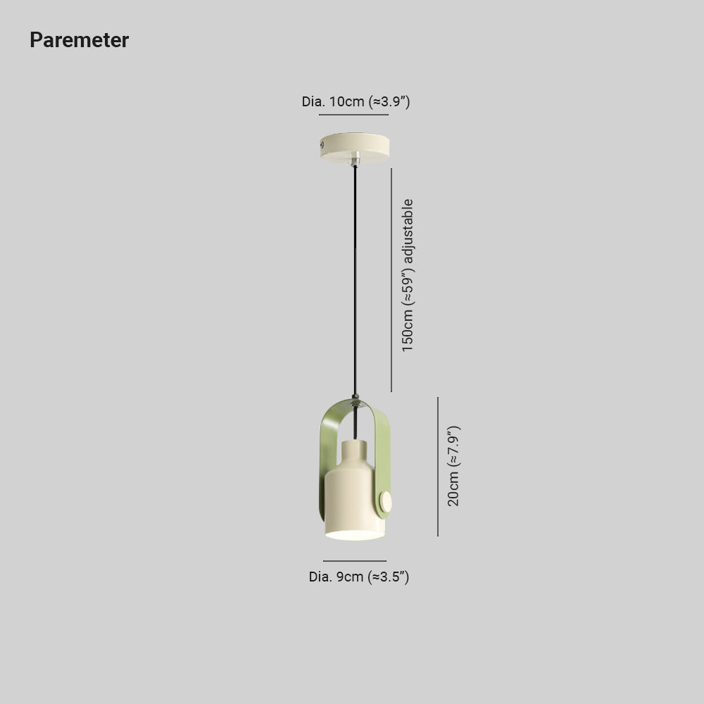 LED Metal Modern Pendant Light For Bedroom Ambience